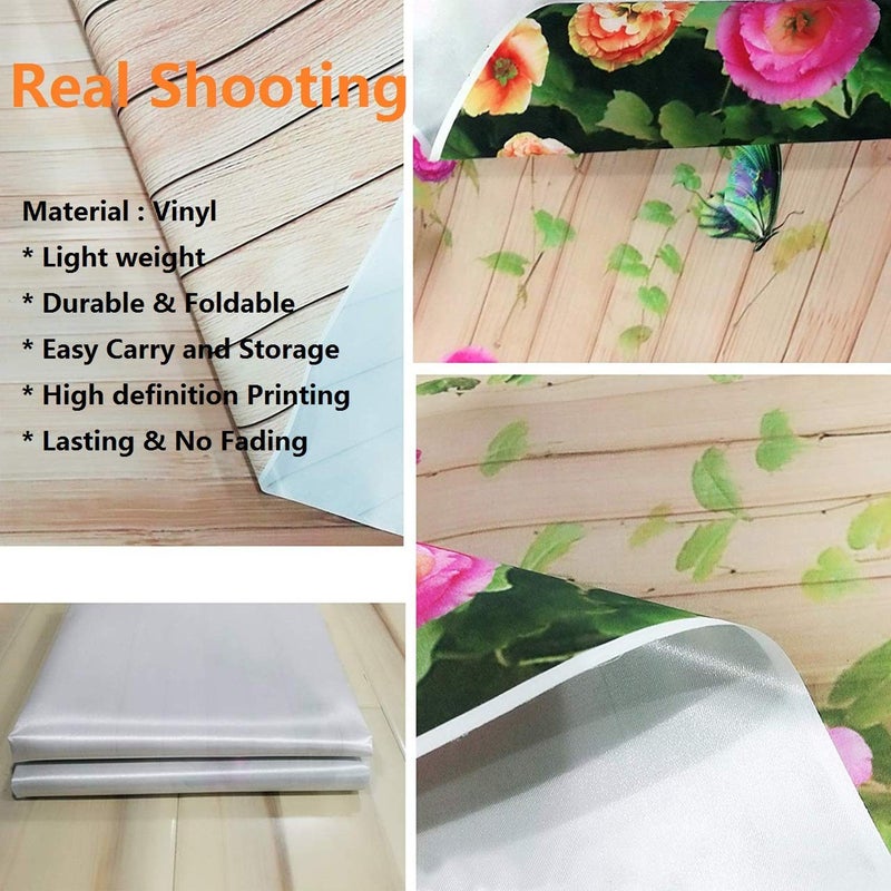 Sensfun 8x8ft Red Golden Starry Backdrop for Portrait Photography Glitter Gold Star Red Stripe Background Photobooth Banner Wedding Birthday Party Kids Newborn Photo Studio Props(WP019) - Image 5